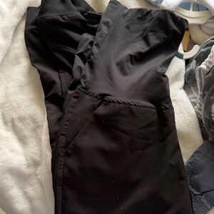 Black Scrub Pants